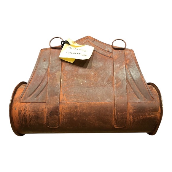 Vintage Primitive Colonial Style Tin Candlebox - Picture 3 of 6